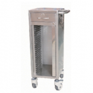 [B26]不銹鋼病歷夾車(chē)